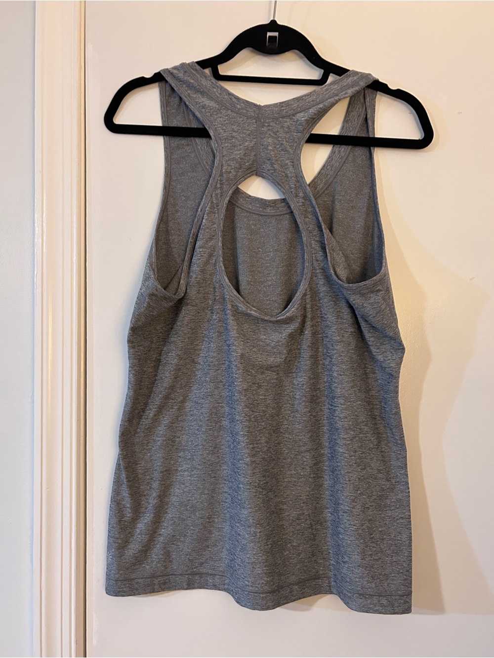 Athleta Gray Heather Performance Tank Top